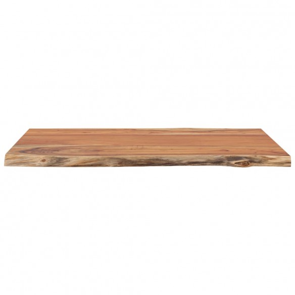Table d'appoint 50x40x2,5cm bois massif acacia bordure assortie Table d'appoint 50x40x2,5cm bois massif acacia bordure assortie
