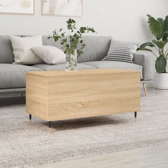 Table basse Chêne sonoma 90x44,5x45 cm 