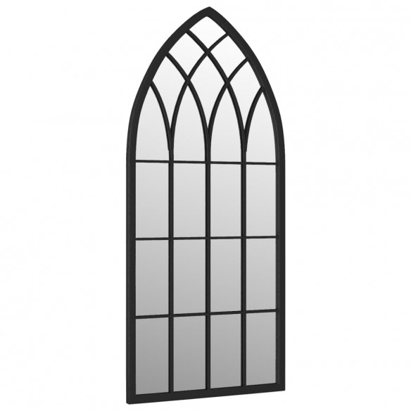 Miroir Noir 100x45 cm Fer pour utilisation à l'intérieur Miroir Noir 100x45 cm Fer pour utilisation à l'intérieur