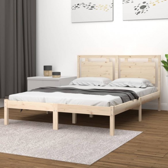 Lit bois massif 180x200 cm super king