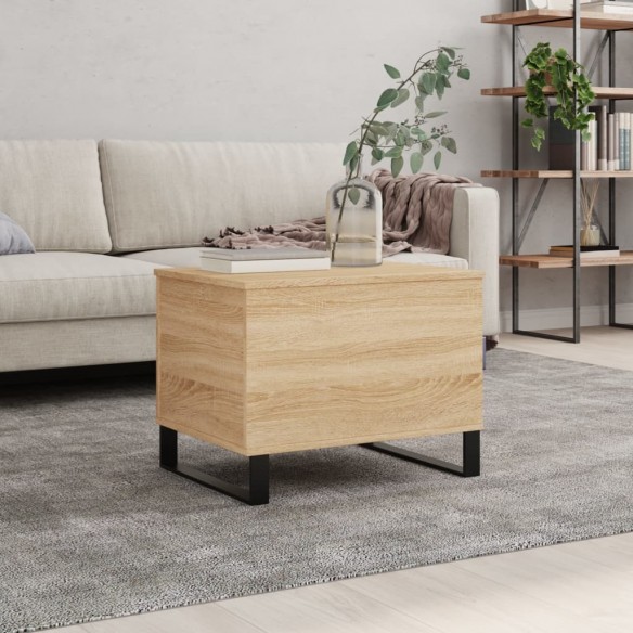 Table basse Chêne sonoma 60x44,5x45 cm 