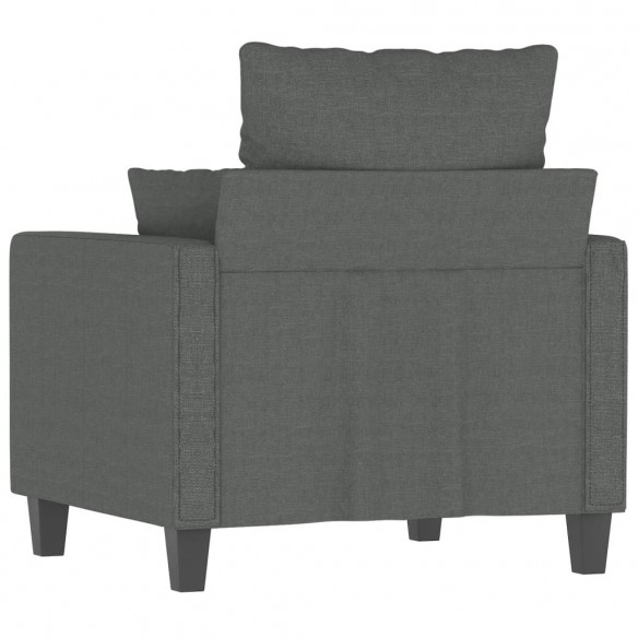 Fauteuil Gris foncé 60 cm Tissu Fauteuil Gris foncé 60 cm Tissu