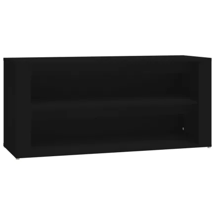 Étagère à chaussures Noir 100x35x45 cm  2