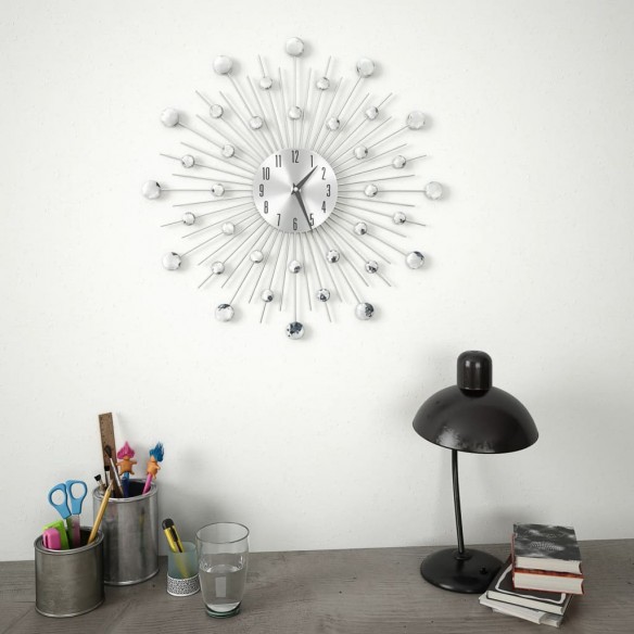 Horloge murale avec mouvement à quartz Design moderne 50 cm Horloge murale avec mouvement à quartz Design moderne 50 cm