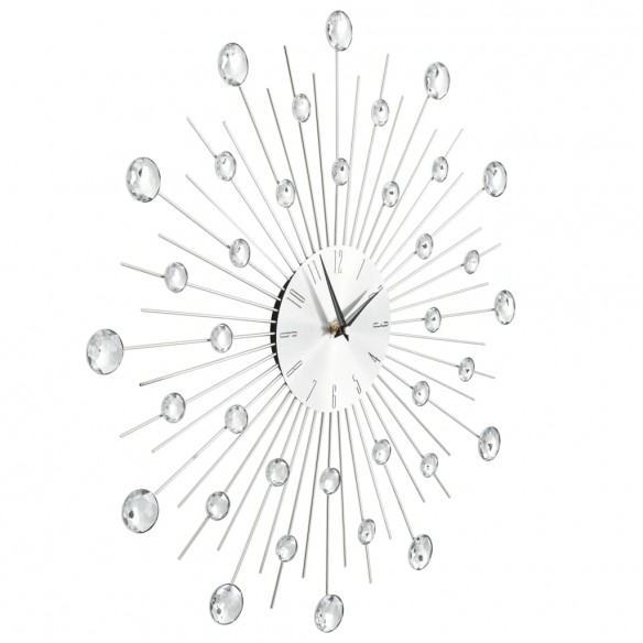 Horloge murale avec mouvement à quartz Design moderne 50 cm Horloge murale avec mouvement à quartz Design moderne 50 cm