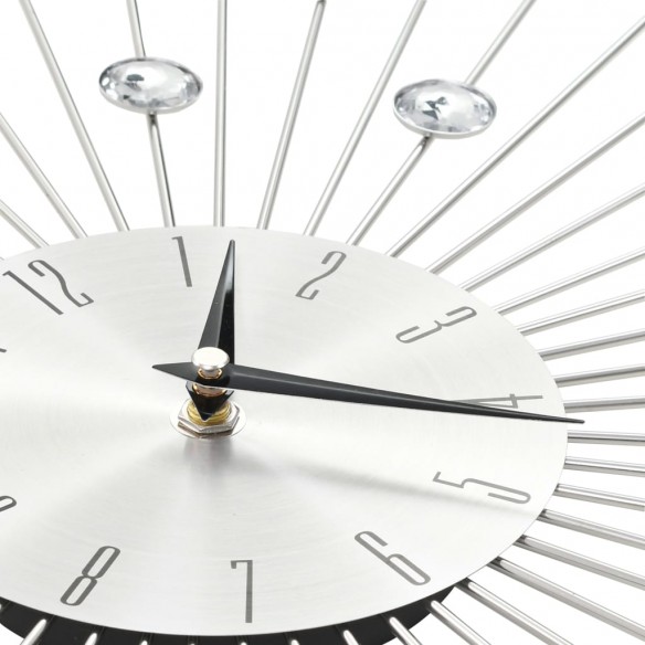 Horloge murale avec mouvement à quartz Design moderne 50 cm Horloge murale avec mouvement à quartz Design moderne 50 cm