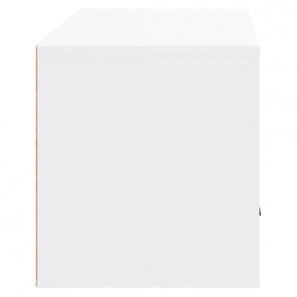 Armoire à chaussures murale Blanc 70x35x38 cm 