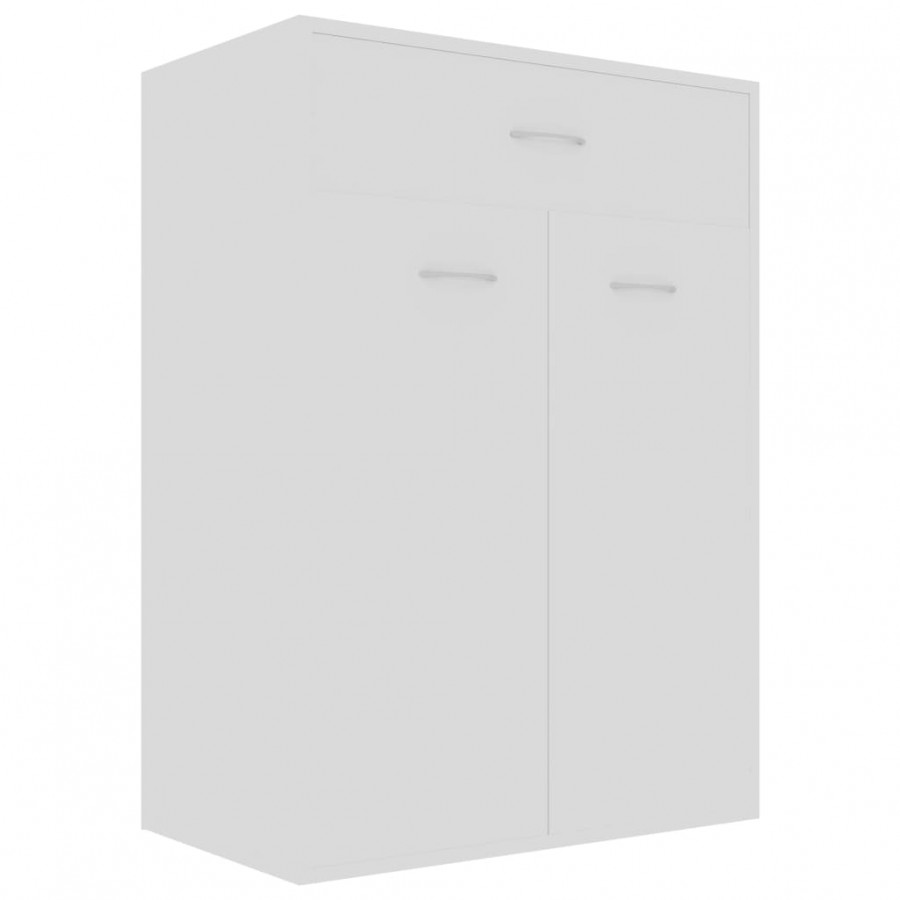 Armoire à chaussures Blanc 60x35x84 cm 