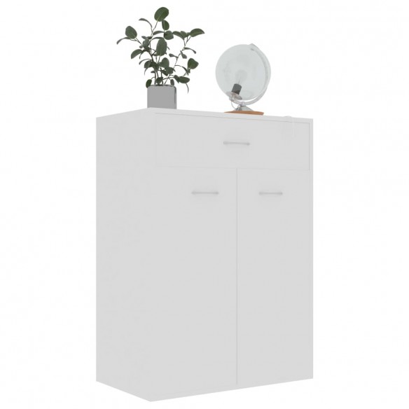Armoire à chaussures Blanc 60x35x84 cm 