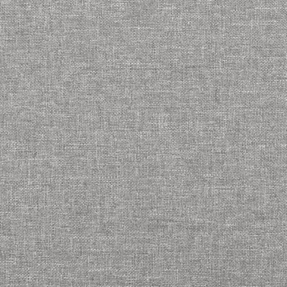 Lit Gris clair 100x200 cm Tissu