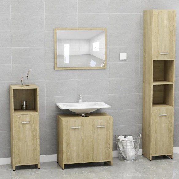 Meubles de salle de bain Chêne sonoma 