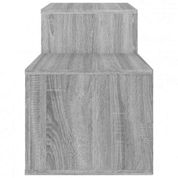 Armoire à chaussures Sonoma gris 150x35x45 cm 