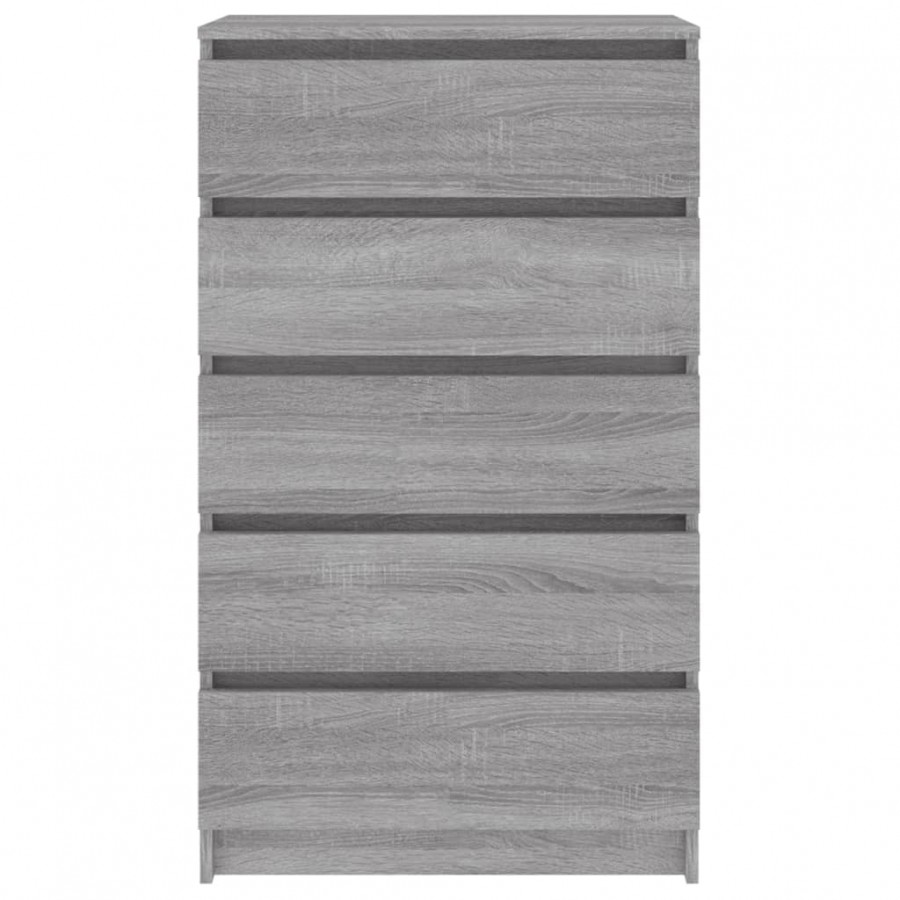 Commode Sonoma gris 60x36x103 cm