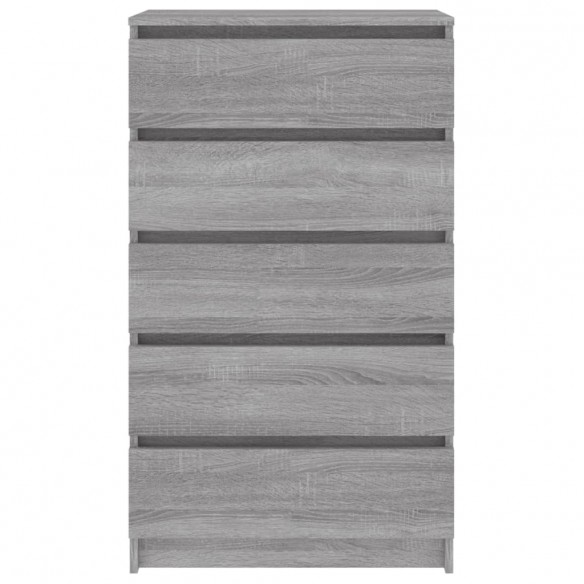 Commode Sonoma gris 60x36x103 cm  Commode Sonoma gris 60x36x103 cm