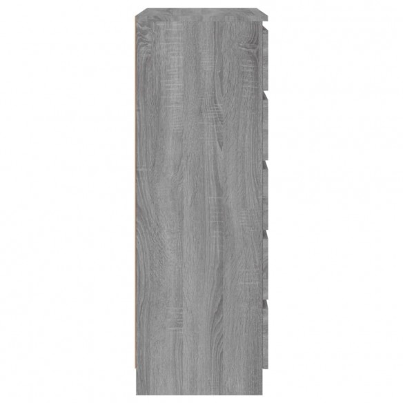Commode Sonoma gris 60x36x103 cm  Commode Sonoma gris 60x36x103 cm