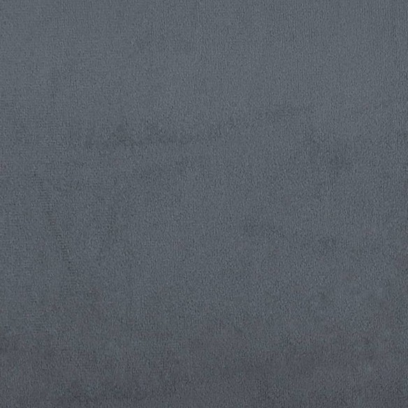 Banc Gris foncé 108x79x79 cm Velours Banc Gris foncé 108x79x79 cm Velours