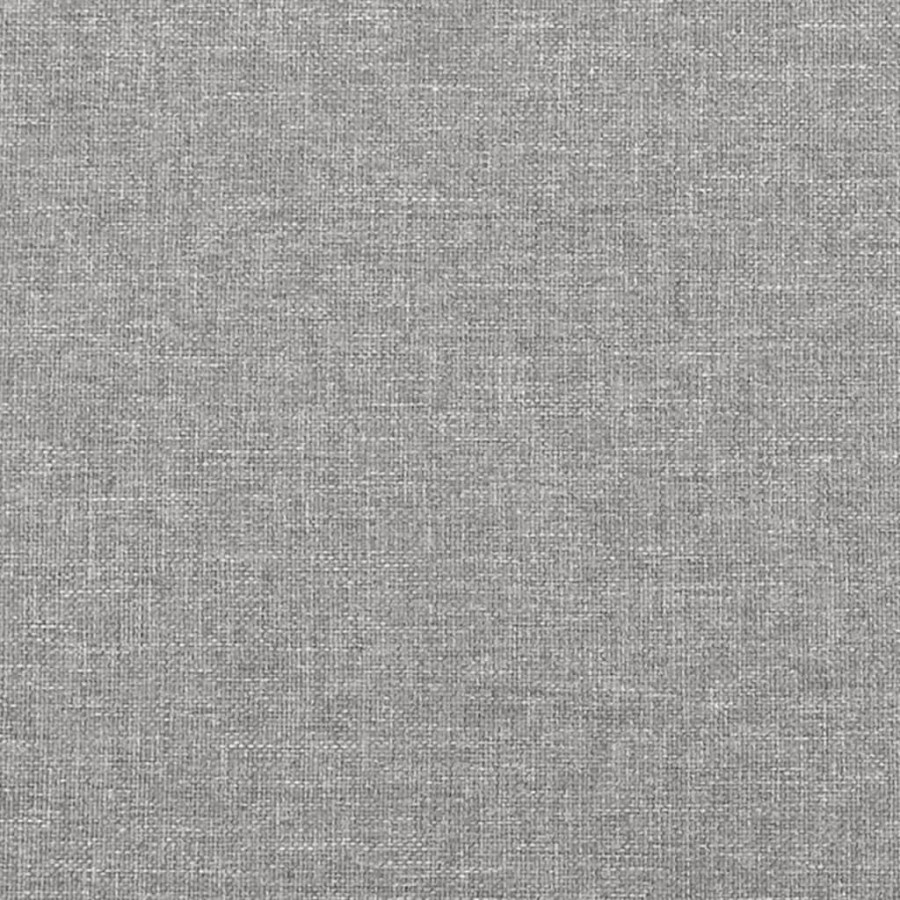 Têtes de lit 2 pcs Gris clair 80x7x78/88 cm Tissu
