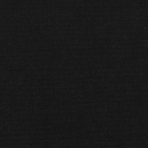 Tête de lit avec oreilles Noir 83x23x78/88 cm Tissu