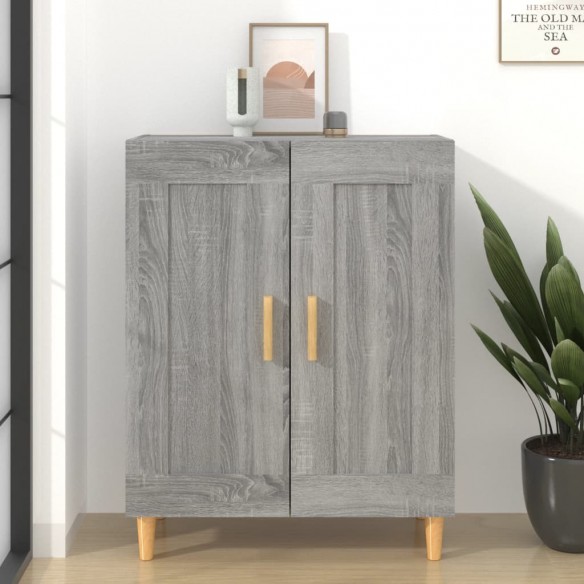Buffet Sonoma gris 69,5x34x90 cm 