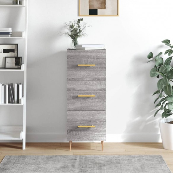 Buffet Sonoma gris 34,5x34x90 cm 