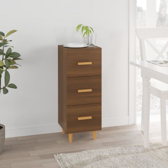 Buffet Chêne marron 34,5x34x90 cm 