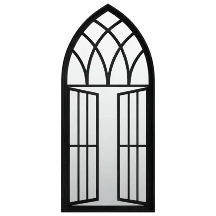Miroir Noir 100x45 cm Fer pour utilisation à l'intérieur 2