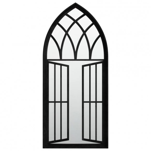 Miroir Noir 100x45 cm Fer pour utilisation à l'intérieur Miroir Noir 100x45 cm Fer pour utilisation à l'intérieur