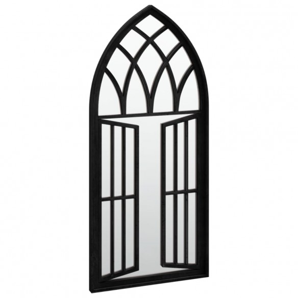Miroir Noir 100x45 cm Fer pour utilisation à l'intérieur Miroir Noir 100x45 cm Fer pour utilisation à l'intérieur