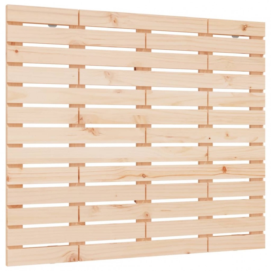 Tête de lit murale 126x3x91,5 cm Bois massif de pin