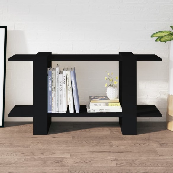 Bibliothèque Noir 100x30x51 cm 