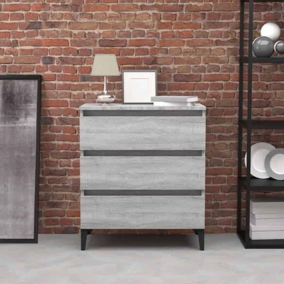 Buffet Sonoma gris 60x35x69 cm 