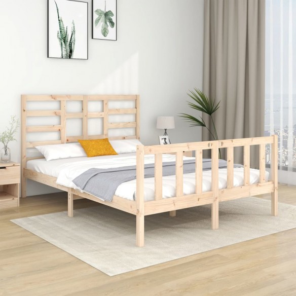 Lit Bois massif 140x190 cm