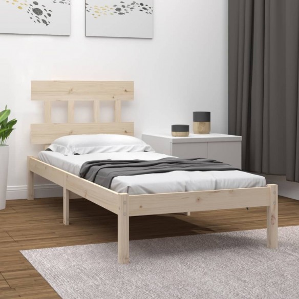Lit Bois massif 90x200 cm