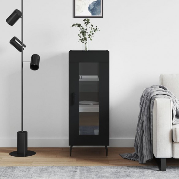 Buffet Noir 34,5x34x90 cm 