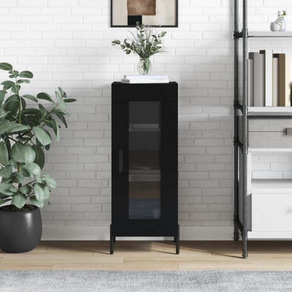 Buffet Noir 34,5x34x90 cm 