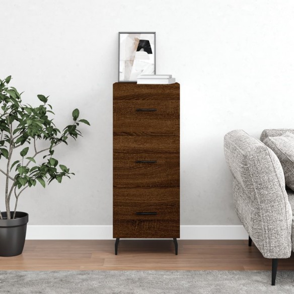 Buffet Chêne marron 34,5x34x90 cm 