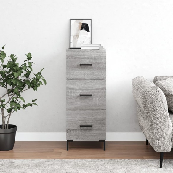 Buffet Sonoma gris 34,5x34x90 cm 