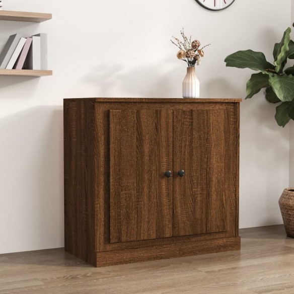 Buffet chêne marron 70x35,5x67,5 cm 