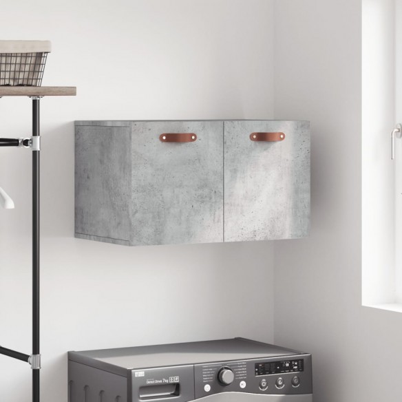Armoire murale Gris béton 60x36,5x35 cm 