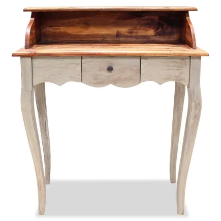 Bureau Bois de récupération massif 80 x 40 x 92 cm 2