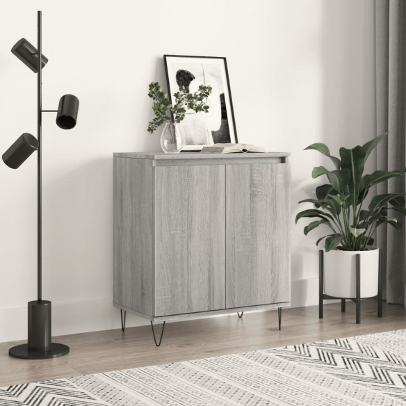 Buffet Sonoma gris 60x35x70 cm 
