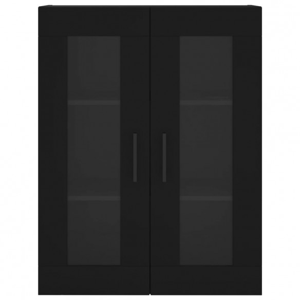 Buffet haut Noir 69,5x34x180 cm 