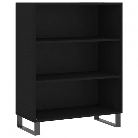 Buffet haut Noir 69,5x34x180 cm 