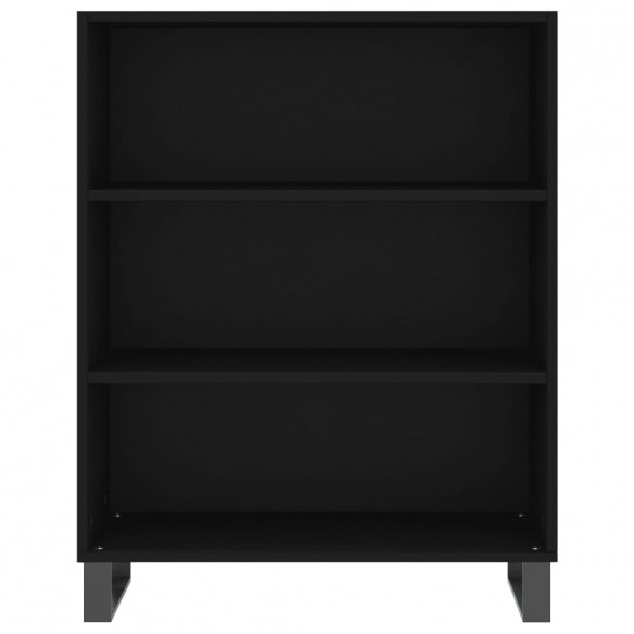 Buffet haut Noir 69,5x34x180 cm 
