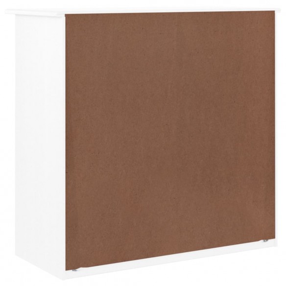 Commode ALTA blanc 77x35x73 cm bois massif de pin Commode ALTA blanc 77x35x73 cm bois massif de pin
