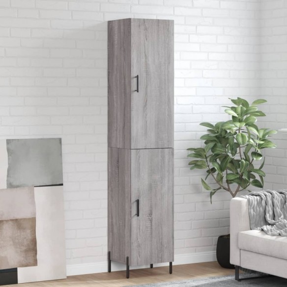 Buffet haut Sonoma gris 34,5x34x180 cm 