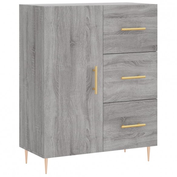 Buffet haut Sonoma gris 69,5x34x180 cm 