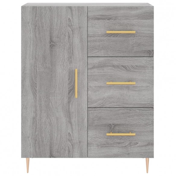 Buffet haut Sonoma gris 69,5x34x180 cm 