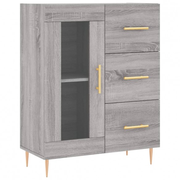 Buffet haut Sonoma gris 69,5x34x180 cm 