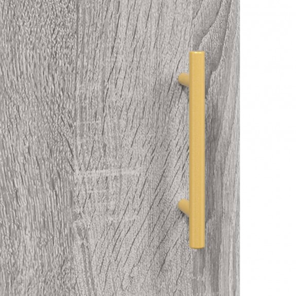 Buffet haut Sonoma gris 69,5x34x180 cm 